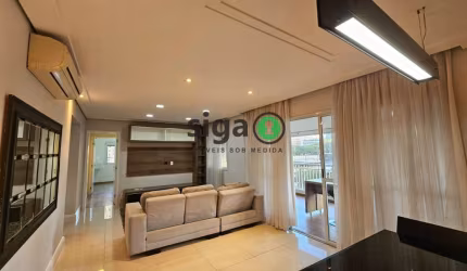 Apartamento 135 m² para locação na  Chácara Santo Antônio- SP