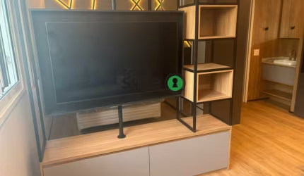 Apartamento 38m² para locação localizado na Chácara Santo Antônio, São Paulo.