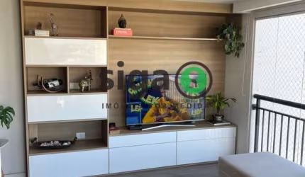 Apartamento á venda em Santo Amaro, de 66m, 2 quartos e 1 vaga.