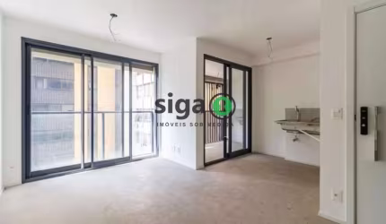 Apartamento Jardins de 2 quartos (sendo 1 suíte) e 2 banheiros completos, com piso de porcelanato