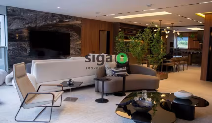Apartamento de luxo à venda com vista para Ibirapuera ? 290m², 4 suítes, 4 vagas ? Vista definitiva