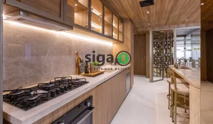 Apartamento à venda no Brooklin ? 138m², 3 quartos, 2 vagas , Quadra de Tênis!