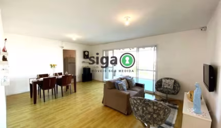 Apartamento à venda com 138m², 4 quartos e 2 vagas na Chácara Santo Antônio