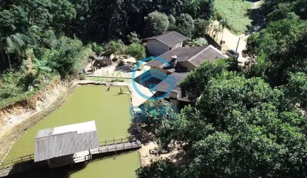 Chácara com Lagoa e Terreno de 7.000m² à venda em Canelinha/SC