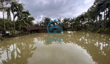 Sítio com 06 Lagoas com Área Pronta para um Pesque Pague à venda em Tijucas/SC