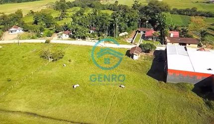 Área para Sítio em FRENTE à SC 410 com Terreno de 22.000m² à venda em Canelinha/SC