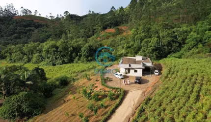 Chácara em Meio a Natureza com Linda Vista Panorâmica e Terreno de 4.800m² à venda em São João Batista/SC