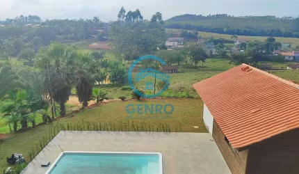 Chácara com Casa Nova com Piscina e Terreno de 600m² à venda em Canelinha/SC