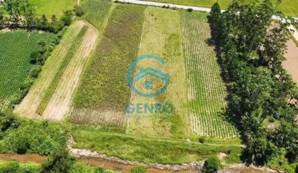 Área para Sítio em Meio a Natureza com Riacho e Terreno de 7.700m² à venda em Canelinha/SC