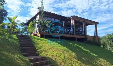 Chácara com Casa de Campo com Piscina e uma Bela Vista do Por do Sol à venda em Canelinha/SC