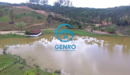 Lote para Chácara com Escritura Pública em Condomínio Rural com Excelente Infraestrutura à venda em Canelinha/SC