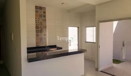 Casa Térrea Residencial Morada do Bosque II, 3 Quartos 1 suite, Nunca Habitada, 90m², Senador Canedo