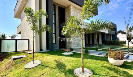 A Casa  Alto Padrão no Condomínio Terras Alpha Residencial 1, Senador Canedo/GO
