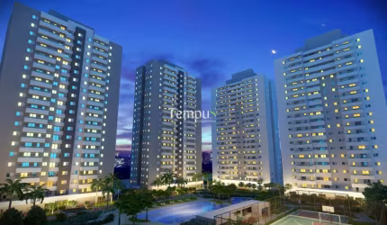 Apartamento na planta, 2 quarto, 1 suíte - Village Veneza