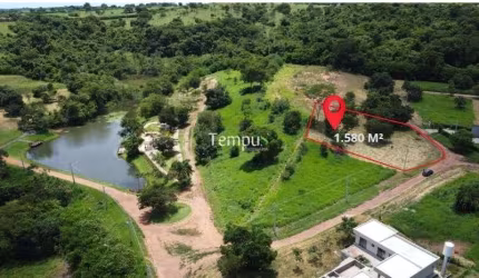 Terreno em Condomínio Monte Sião - Terra Santa Cidade do Lazer, 1.582,04 m², ao lado do Lago, Trindade - GO