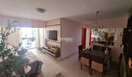Apartamento Condomínio Jade, 3 suítes sendo 2 americana, completo em armários, em Residencial Eldorado, Goiânia/GO