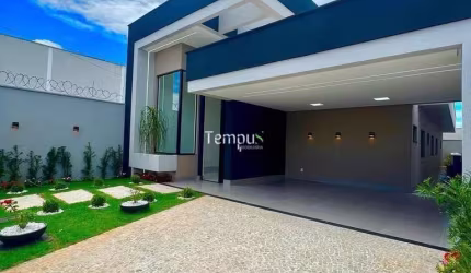 Casa à venda no bairro Residencial Humaitá - Goiânia/GO Alto padrão, 3 suites closet, acabamento moderno