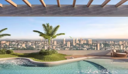 Alma Home Senses - Apartamento Alto Padrão, 3 SUÍTES, COM ESCANINHO NO ANDAR, 2 VAGAS E LAZER COMPLETO