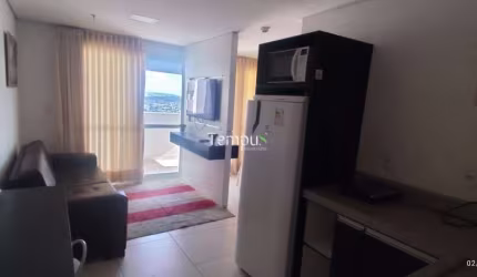 Vendo Flat  Brookfield Tower, 42 m²,com varanda, Mobiliado em Jardim Goiás, Goiânia/GO