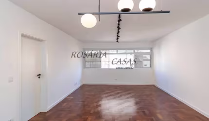 Apê de 98,63m² e 1 vaga no Jardim Paulista