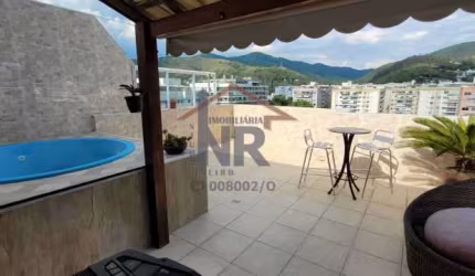 Cobertura com 3 quartos à venda na Estrada dos Três Rios, Freguesia (Jacarepaguá), Rio de Janeiro, 146 m2 por R$ 790.000