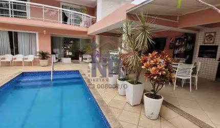 Casa em condomínio fechado com 4 quartos à venda na Avenida Almirante Sílvio Figueiredo, Jacarepaguá, Rio de Janeiro, 360 m2 por R$ 1.990.000