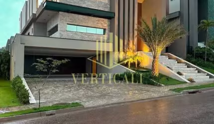 Condomínio Villa Jardim: Casa Contemporânea Tríplex à venda, 483m², 5 suítes , nova 2023 - Condomín