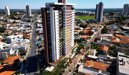 Edifício Wish: Apartamento para locação, 209m², 4 suítes , mobiliado - Jardim Cuiabá, Cuiabá, MT