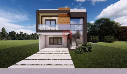 Sobrado com 3 dormitórios à venda, 135 m² por R$ 890.000,00 - Vale Ville - Gravataí/RS