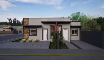 Casa com 3 dormitórios à venda, 55 m² por R$ 320.000,00 - Bom Sucesso - Gravataí/RS