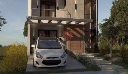 Sobrado com 3 dormitórios à venda, 145 m² por R$ 947.000,00 - Condomínio Central Square - Gravataí/RS