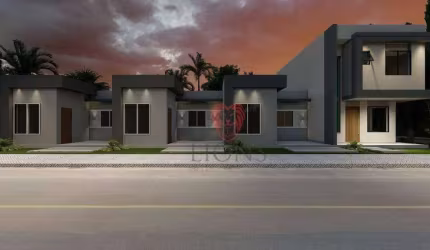 Sobrado com 3 dormitórios à venda, 90 m² por R$ 459.000 - Parque dos Eucalíptos - Gravataí/RS