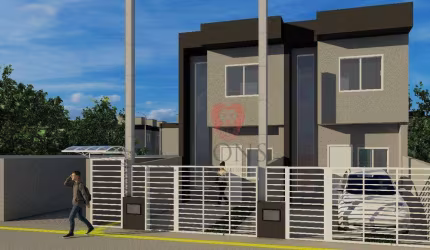 Sobrado com 2 dormitórios à venda, 62 m² por R$ 350.000,00 - Dona Mercedes - Gravataí/RS