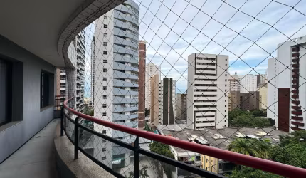 Apartamento Mobiliado com Vista para o Mar – 79m² | Meireles, Fortaleza
