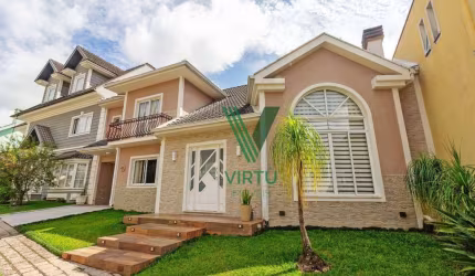Casa com 4 dormitórios para alugar por R$ 12.400,00/mês - Santa Felicidade - Curitiba/PR