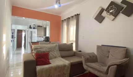 Apartamento 1 quarto varanda gourmet Guilhermina Praia Grande