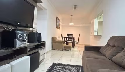 Apartamento mobiliado à venda no Canto do Forte, Praia Grande - SP!