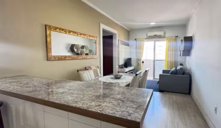 Apartamento Semimobiliado de 2 Quartos e 1 Suíte na Guilhermina, Praia Grande