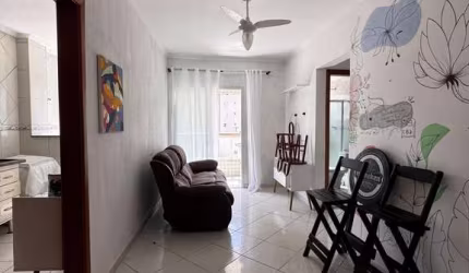 Apartamento aviação Praia Grande 1 dormitório vista mar grande precisa reforma