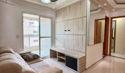 Com 2 quartos no bairro Tupi - Praia Grande