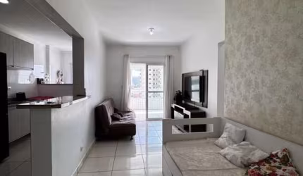 Apartamento Tupi Praia Grande 1 dormitório com 1 suíte lindo espaçoso