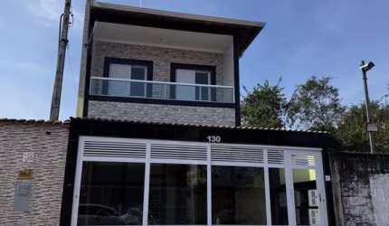 Casa de Condomínio Novo em Sítio do Campo, Praia Grande, São Paulo