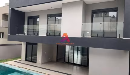 Casa alto padrão com 4 suítes e escritório à venda, 325 m² - Alphaville SJC/SP