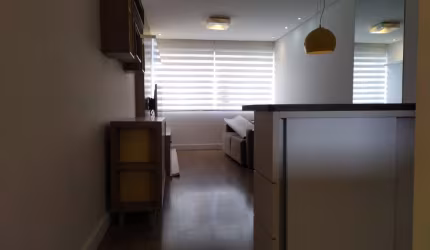 Lindo apartamento na Vila Mariana para alugar 2 dormitórios e vaga de garagem todo mobiliado Porteira fechada