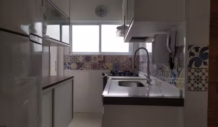 Lindo apartamento na Vila Mariana para alugar 2 dormitórios e vaga de garagem todo mobiliado Porteira fechada