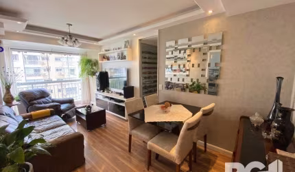 Apartamento de 2 dormitórios com suíte, churrasqueira, 2 vagas, condomínio com infraestrutura completa.