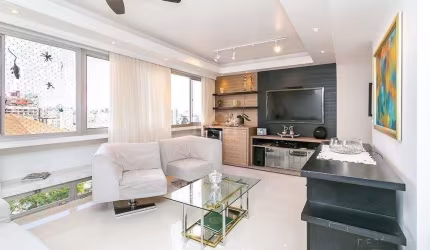 Apartamento para Venda - 110.55m², 3 dormitórios, sendo 2 suites, 1 vaga - Petrópolis