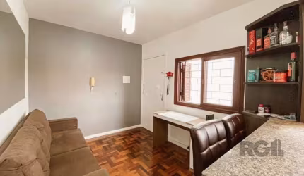 Excelente apartamento, com ótima localização, 1 dormitório, mobiliado