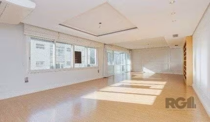 Vende-se luxuoso apartamento 3 quartos c/ suíte, dependência de empregada, gabinete, 2 vagas cobertas - 283m² - Moinhos de Vento