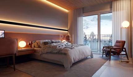 Apartamento para Venda - 79.63m², 2 dormitórios, sendo 2 suites, 1 vaga - Centro
